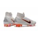 Bota Nike Mercurial Superfly VI Elite FG Blanco Naranja