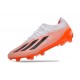 Zapatos Adidas X Crazyfast Messi.1 FG Blanco Naranja Negro