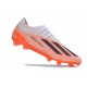 Zapatos Adidas X Crazyfast Messi.1 FG Blanco Naranja Negro