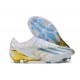 Zapatos Adidas X Crazyfast Messi.1 FG Blanco Azul Oro