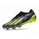 Zapatos Adidas X Crazyfast Messi.1 FG Negro Amarillo Gris