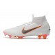 Bota Nike Mercurial Superfly VI Elite FG Blanco Naranja