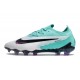 Botas Nike Phantom GX Elite FG Hyper Turq Negro Sueño Fuxia Blanco