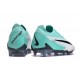 Botas Nike Phantom GX Elite FG Hyper Turq Negro Sueño Fuxia Blanco