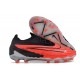 Botas Nike Phantom GX Elite FG Carmesí Vivo Negro Blanco