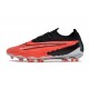 Botas Nike Phantom GX Elite FG Carmesí Vivo Negro Blanco