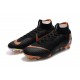 Bota Nike Mercurial Superfly VI Elite FG Negro Naranja