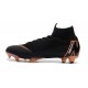 Bota Nike Mercurial Superfly VI Elite FG Negro Naranja