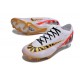 Nike Air Zoom Mercurial Vapor XV Elite FG Blanco Rojo Oro