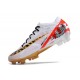 Nike Air Zoom Mercurial Vapor XV Elite FG Blanco Rojo Oro