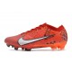 Nike Air Zoom Mercurial Vapor XV Elite FG MDS Carmesí Claro Marfil Claro Mandarina Viva