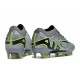 Nike Air Zoom Mercurial Vapor XV Elite FG Gris Noir Vert