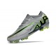 Nike Air Zoom Mercurial Vapor XV Elite FG Gris Noir Vert