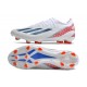 Zapatos Adidas X Crazyfast Messi.1 FG Blanco Azul Rojo