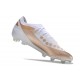 Zapatos Adidas X Crazyfast Messi.1 FG Blanco Bronce 