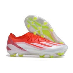 Zapatos Adidas X Crazyfast Messi.1 FG Rojo Blanco