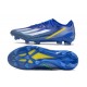 Zapatos Adidas X Crazyfast Messi.1 FG Azul Blanco Amarillo