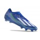 Zapatos Adidas X Crazyfast Messi.1 FG Azul Blanco Amarillo