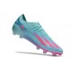 Zapatos Adidas X Crazyfast Messi X Miami.1 FG Turquesa Rosa