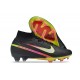 Nike Zoom Mercurial Superfly IX Elite FG Negro Plateado de Muchos