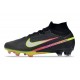 Nike Zoom Mercurial Superfly IX Elite FG Negro Plateado de Muchos