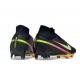 Nike Zoom Mercurial Superfly IX Elite FG Negro Plateado de Muchos