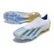 Bota adidas X Crazyfast.1 LL FG Blanco Azul Oro