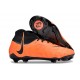 Botas de Fútbol Nike Phantom Luna Elite FG Naranja Negro