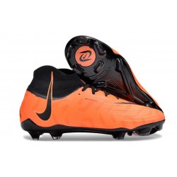 Botas de Fútbol Nike Phantom Luna Elite FG Naranja Negro