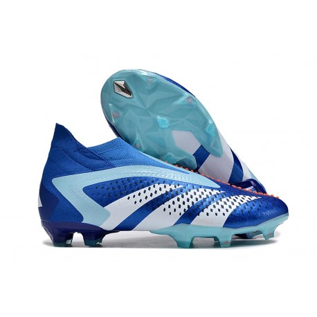 adidas Predator Accuracy + FG Royal Vivo Blanco Azul Felicidad