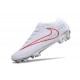 Nike Air Zoom Mercurial Vapor XV Elite FG Blanco Rojo