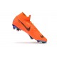 Bota Nike Mercurial Superfly VI Elite FG Naranja Negro