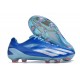 Bota de Futbol adidas X Crazyfast+ FG Royal Vivo Blanco Solar Rojo