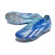 Bota de Futbol adidas X Crazyfast+ FG Royal Vivo Blanco Solar Rojo