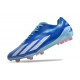 Bota de Futbol adidas X Crazyfast+ FG Royal Vivo Blanco Solar Rojo
