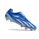 Bota de Futbol adidas X Crazyfast+ FG Royal Vivo Blanco Solar Rojo