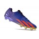 Bota de Futbol adidas X Crazyfast+ FG Salah Egyptian Nights - Violeta Rojo Azul