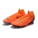 Bota Nike Mercurial Superfly VI Elite FG Naranja Negro