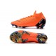 Bota Nike Mercurial Superfly VI Elite FG Naranja Negro