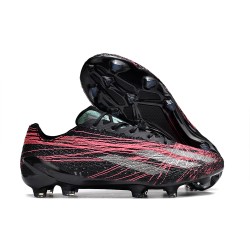 Bota de Futbol adidas X Crazyfast Strung+ FG Negro Rosa