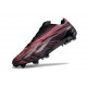 Bota de Futbol adidas X Crazyfast Strung+ FG Negro Rosa