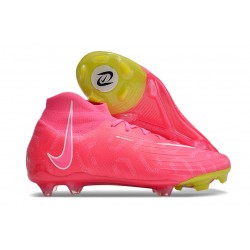 Botas de Fútbol Nike Phantom Luna Elite FG Rosa Amarillo