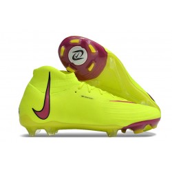 Botas de Fútbol Nike Phantom Luna Elite FG Amarillo Rojo