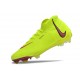 Botas de Fútbol Nike Phantom Luna Elite FG Amarillo Rojo