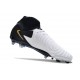 Zapatillas Nike Phantom Luna 2 Elite FG Blanco Negro Mtlc Dorado Moneda