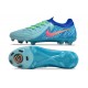 Bota Nike Phantom Luna II Elite L FG Azul Rosa