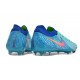 Bota Nike Phantom Luna II Elite L FG Azul Rosa