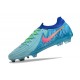 Bota Nike Phantom Luna II Elite L FG Azul Rosa