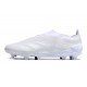 adidas Predator Elite Laceless Cesped Natural Seco Blanco Plateado Met