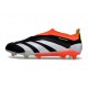 adidas Predator Elite Laceless Cesped Natural Seco Negro Blanco Rojo